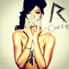 La jaquette du single Pour It Up de Rihanna.