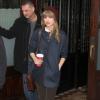 Taylor Swift et Harry Styles sont sortis séparément de l'hôtel de la chanteuse, après avoir passé la nuit ensemble, le mardi 4 décembre 2012.