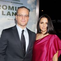 Matt Damon : Classieux en Terre promise au bras de sa superbe femme Luciana