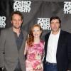 Jason Clarke, Jessica Chastain, Kyle Chandler lors du photocall du film Zero Dark Thirty à New York, le 3 décembre 2012.