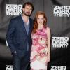 Mark Boal et Jessica Chastain lors du photocall du film Zero Dark Thirty à New York, le 3 décembre 2012.