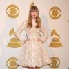 Taylor Swift lors de la soirée des nominations pour les Grammy Awards 2013, le 5 décembre 2012 à Nashville.