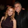 Lara Fabian et Gérard Pullicino à Paris le 3 décembre 2012 lors de la vente aux enchères des Frimousses de Créateurs au Petit Palais