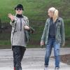 Gwen Stefani, et la soeur de son mari Soraya, également nounou de ses fils à Los Angeles, le 8 décembre 2012.