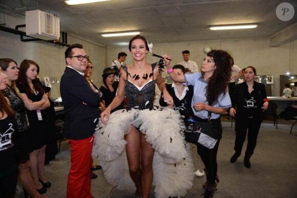 Miss Bourgogne, alias Marine Lorphelin, devenue le 8 décembre 2012 Miss France 2013 : dans les coulisses