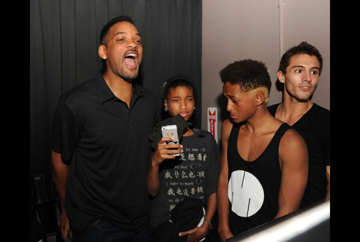 Photo Will Smith Est Venu Rendre Visite à Son Fils Aîné Trey Avec Ses Enfants Willow Et Jaden 