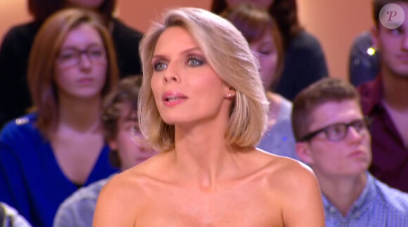 Sylvie Tellier, invitée du Grand Journal de Canal + le lundi 10 décembre 2012
