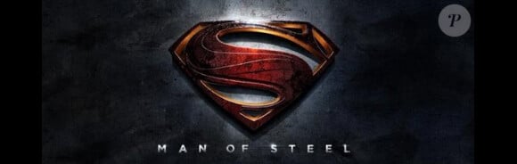 Bannière du film Man of Steel, reboot de Superman par Zack Snyder