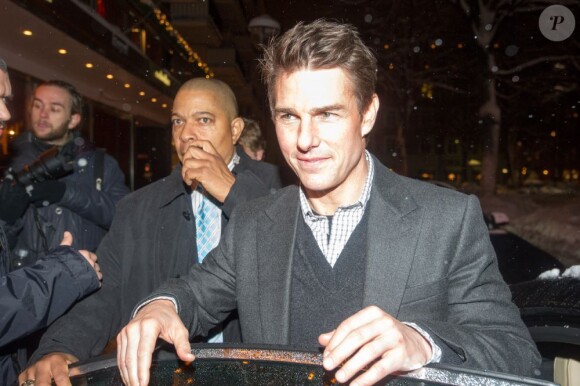 Tom Cruise à la première du film Jack Reacher à Stockholm, le 11 décembre 2012.