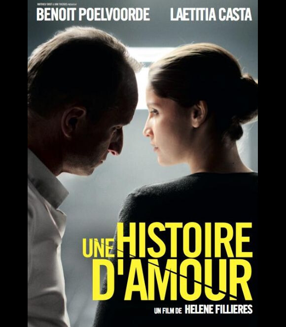 Laetitia Casta et Benoît Poelvoorde à l'affiche du film Une histoire d'amour