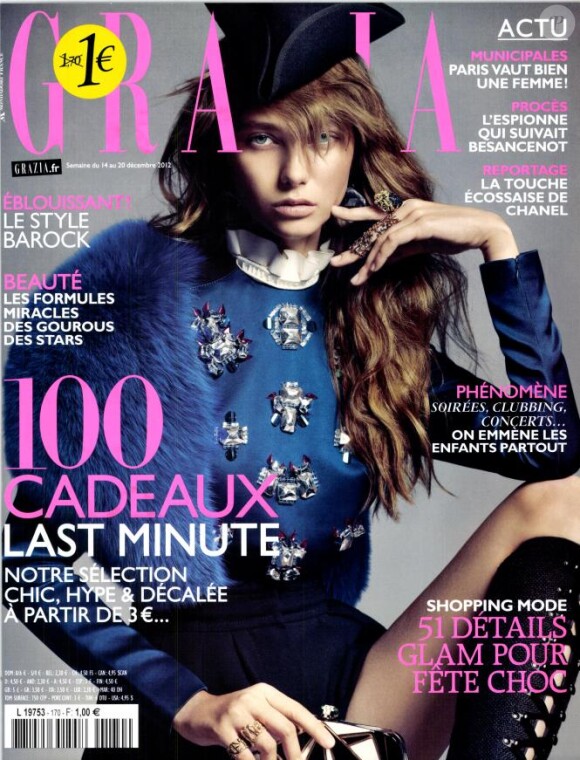 Le magazine Grazia du 14 décembre 2012
