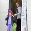 Jennifer Garner et son mari Ben Affleck emmènent leurs filles Violet et Seraphina faire du shopping à Brentwood, le 16 décembre 2012.