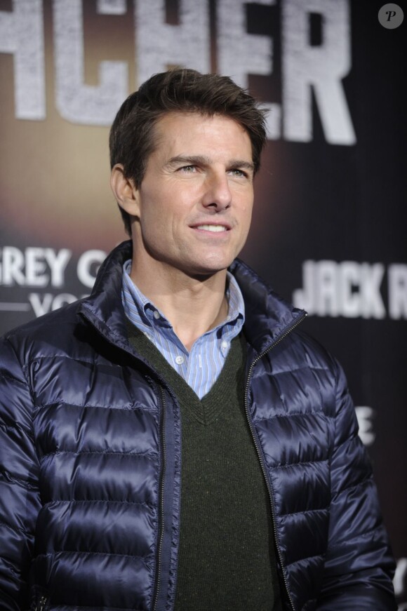 Tom Cruise lors de la première de Jack Reacher à Madrid le 13 décembre 2012.