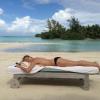 Heidi Klum se prélasse au soleil.
Photo postée sur sa page Twitter