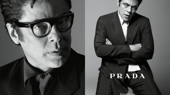 Benicio Del Toro : Egérie mystérieuse et virile pour Prada