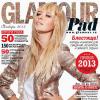 Maria Sharapova fait la couverture de l'édition russe du magazine Glamour du mois de janvier 2013