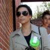 Kim Kardashian quitte le salon de beauté Piny à Beverly Hills. Le 21 décembre 2012.
