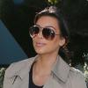 Kim Kardashian se rend au salon de coiffure Shades à Beverly Hills. Le 21 décembre 2012.