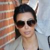 Kim Kardashian à la sortie du salon de coiffure Piny à Beverly Hills. Le 21 décembre 2012.