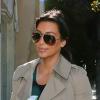 Kim Kardashian se rend au salon de coiffure Shades à Beverly Hills. Le 21 décembre 2012.