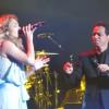 Jennifer Lopez a terminé sa tournée par une jolie surprise : un duo avec son ex-mari, Marc Anthony, à Puerto Rico, le 22 décembre 2012.
