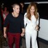 Jennifer Lopez et son petit-ami Casper Smart arrivent à leur hôtel à San Juan, le 22 décembre 2012.