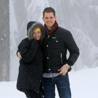 Michael Bublé : Baisers sous la neige avec sa sublime femme Luisana