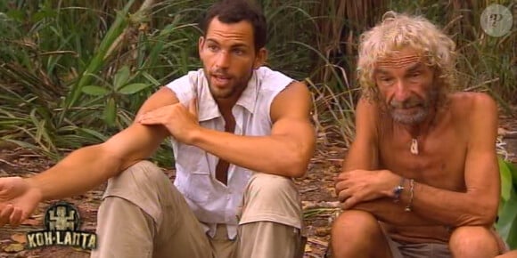 Brice et Bernard dans Koh Lanta Malaisie sur TF1 le vendredi 28 décembre 2012