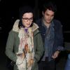 Katy Perry et John Mayer après un dîner en tête à tête au restaurant Matsuhisa de West Hollywood, le 27 décembre 2012.