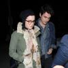 Katy Perry et John Mayer après un dîner en tête à tête au restaurant Matsuhisa de West Hollywood (Californie), le jeudi 27 décembre 2012.