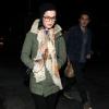 Katy Perry et John Mayer après un dîner en tête à tête au restaurant Matsuhisa de West Hollywood, le jeudi 27 décembre 2012.