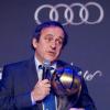 Michel Platini a reçu un Special Award au gala des Globe Soccer Awards à Dubai le 28 décembre 2012.