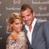 Rafael et Sylvie van der Vaart, ici lors de la Mercedes Benz Fashionweek de Berlin le 4 juillet 2012, ont annoncé qu'ils se séparaient au ledemain du jour de l'an