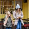 Sarah Jessica Parker se promène avec son fils James, dans les rues de New York, le 2 Janvier 2013.