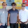 Les Jonas Brothers posent lors de la 6e édition Power Of Youth, à Los Angeles, le 15 septembre 2012.