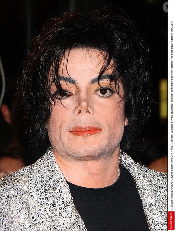 Michael Jackson à New York le 30 octobre 2001.