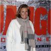 Lisa Azuelos n'est pas franchement LoL pour l'avant-première parisienne du film Django Unchained au Grand Rex, le 7 janvier 2013.