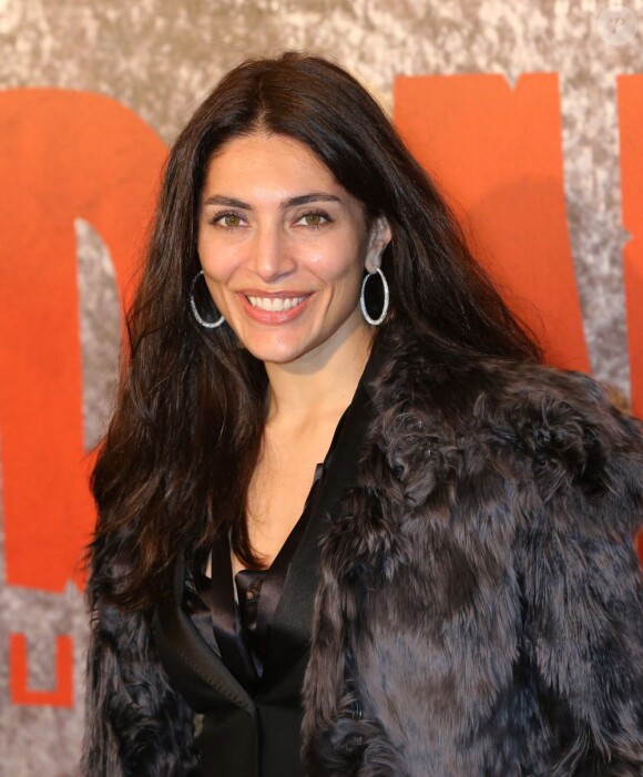 Caterina Murino à l'avant-première du film Django Unchained au Grand Rex de Paris, le 7 janvier 2013.