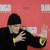 Quentin Tarantino prend la pose pendant le photocall du film Django Unchained à Berlin, le 8 janvier 2013.