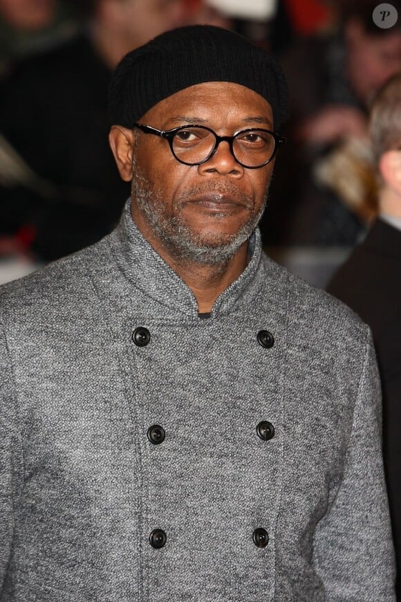 Samuel L. Jackson à la première du film Django Unchained à Londres le 10 janvier 2013.