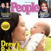 Drew barrymore en couverture du magazine People, décembre 2012.