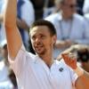 Robin Soderling à Roland Garros le 5 juin 2009