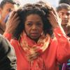 Oprah Winfrey à Agra, le 19 janvier 2012.