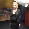 Virginie Efira, l'actrice belge enceinte à l'avant-première de Cookie à Paris le 21 Janvier 2013.