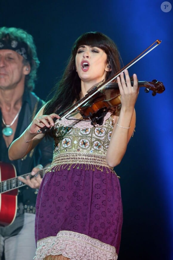 Nolwenn Leroy au Festival Muzik'Elles, à Meaux, le 22 septembre 2012.