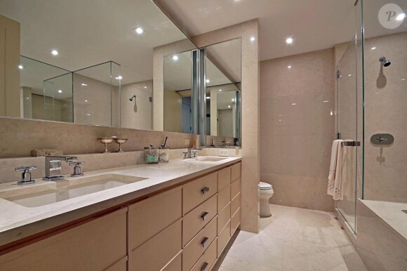 Intérieur du sublime appartement de Ricky Martin, situé dans l'East Side à New York.