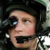 Le prince Harry à la base britannique de Camp Bastion lors de ses 20 semaines sur le terrain en Afghanistan, de septembre 2012 à janvier 2013.