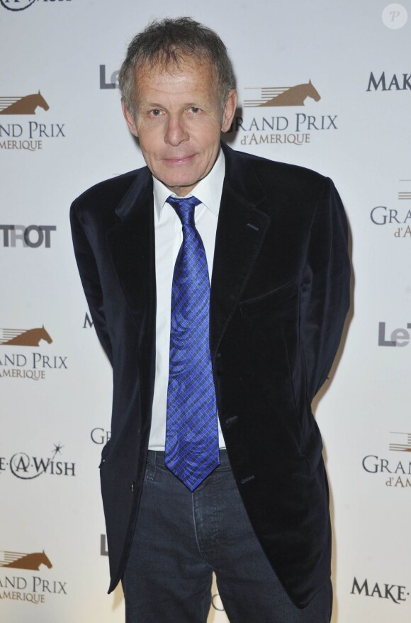 Patrick Poivre d'Arvor lors du dîner de gala du 92e Prix d'Amérique, le 26 janvier 2013 au Grand Palais à Paris.