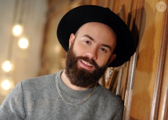 Yoann Lemoine alias Woodkid pose à Berlin, le 29 janvier 2013.