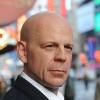Bruce Willis, sa statue de cire du musée Madame Tussauds de New York, exposée dans la rue, le 29 janvier 2013.